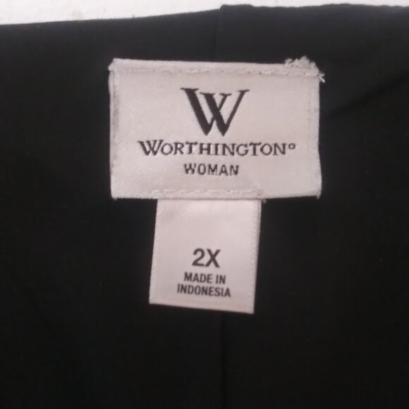 Worthington Women's 2X black dress - Picture 14 of 14